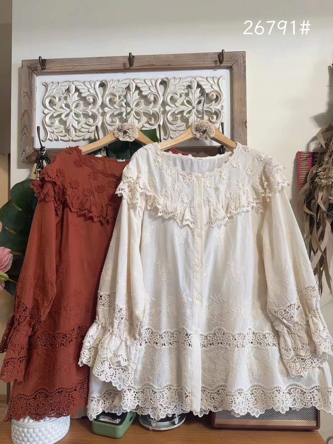 Summer Clothing Japan - 2026 Beautiful women's blouses mori girl
