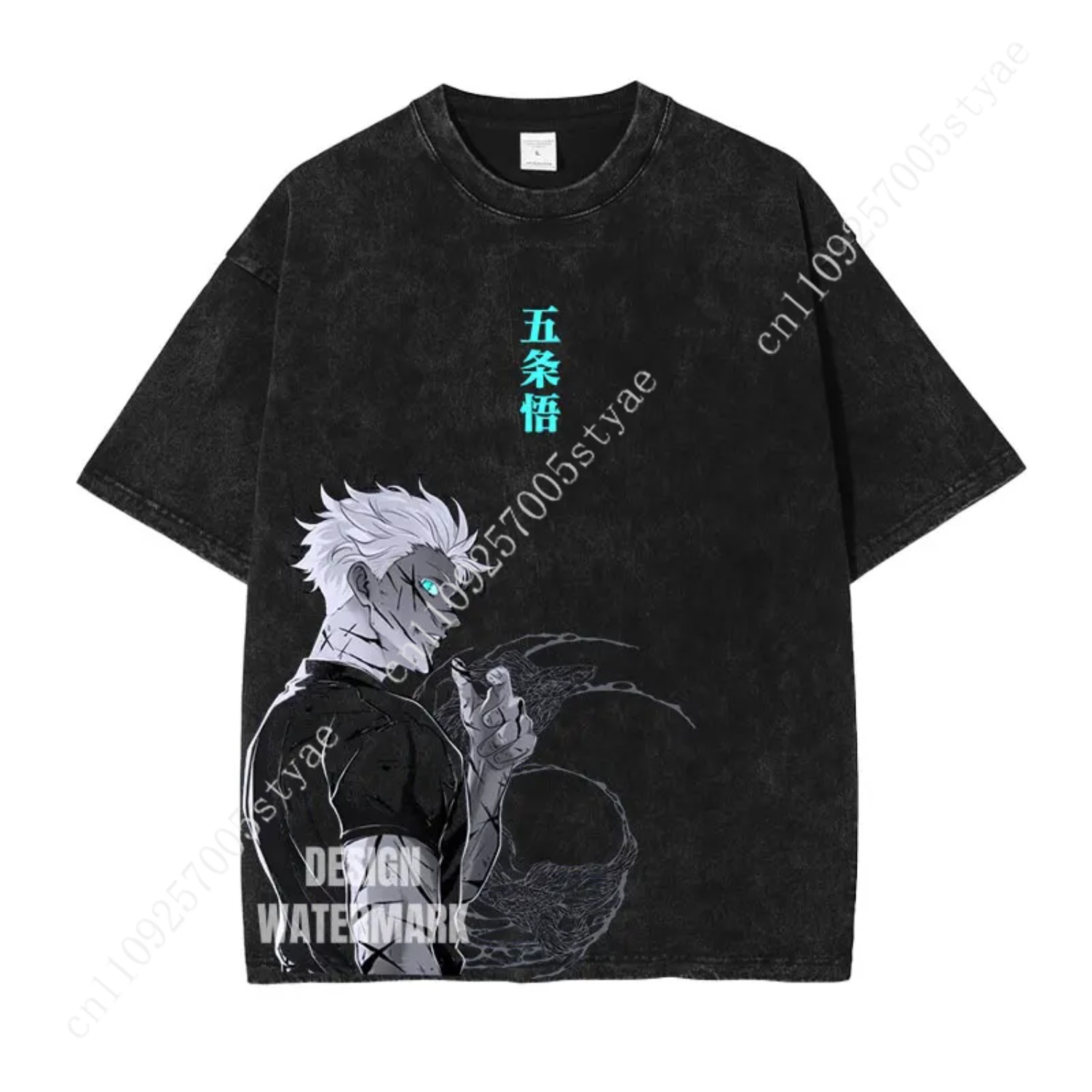 Yours Summer Clothing - Gojo Satoru Graphic Tee Anime Clothing