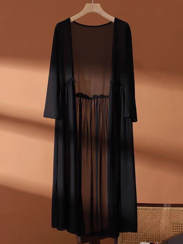 Yours Summer Clothing - Summer Sun Protection Clothing Long Cardigan