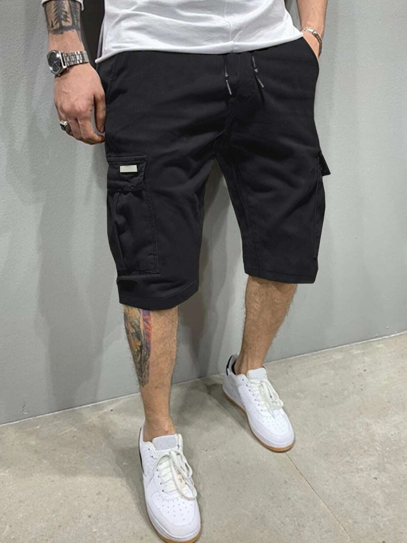 Summer Hiking Clothing - Summer men's cropped pants, fashionable workwear