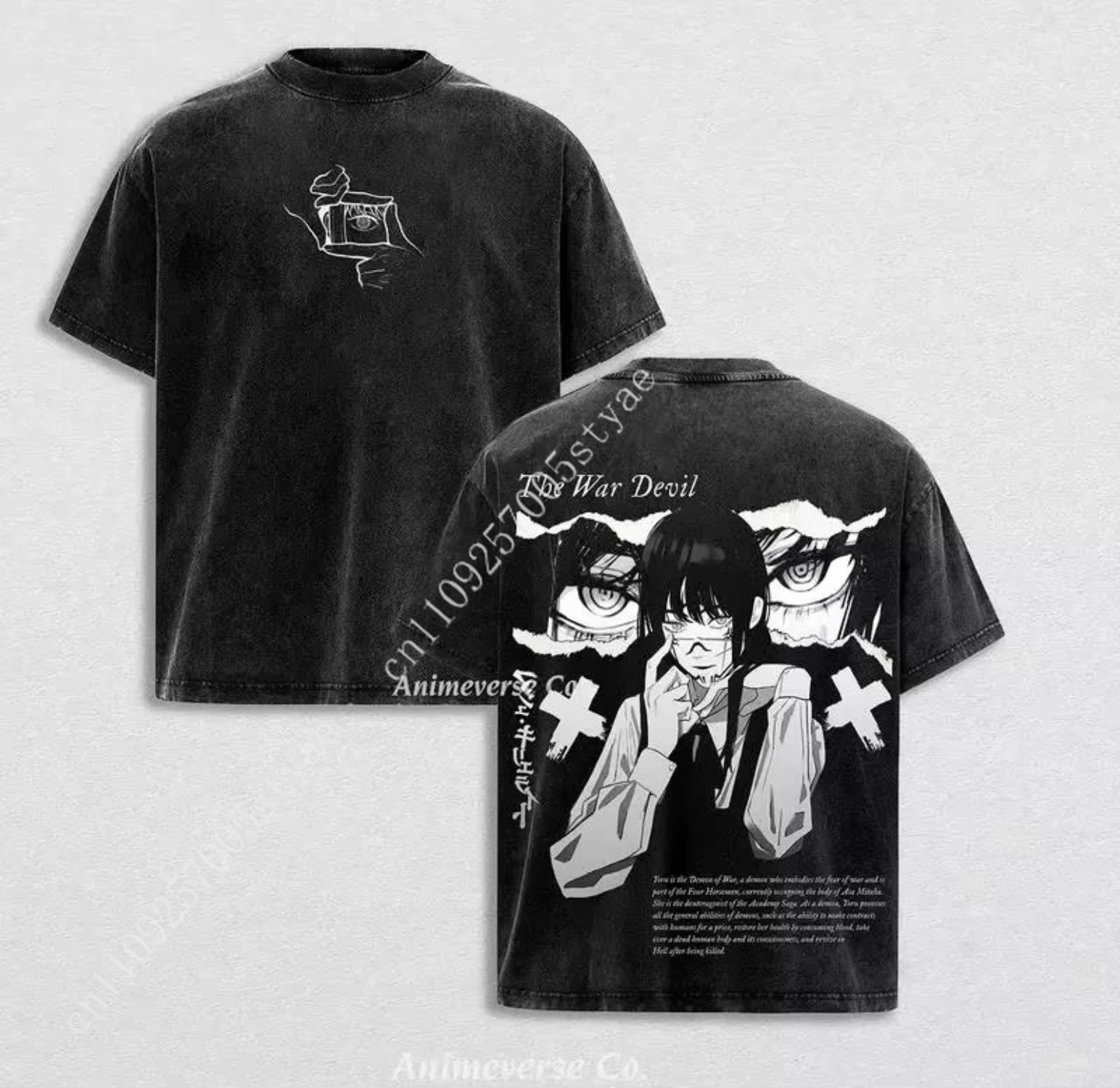 Yours Summer Clothing - Anime Chainsaw Man Mitaka Asa Graphic