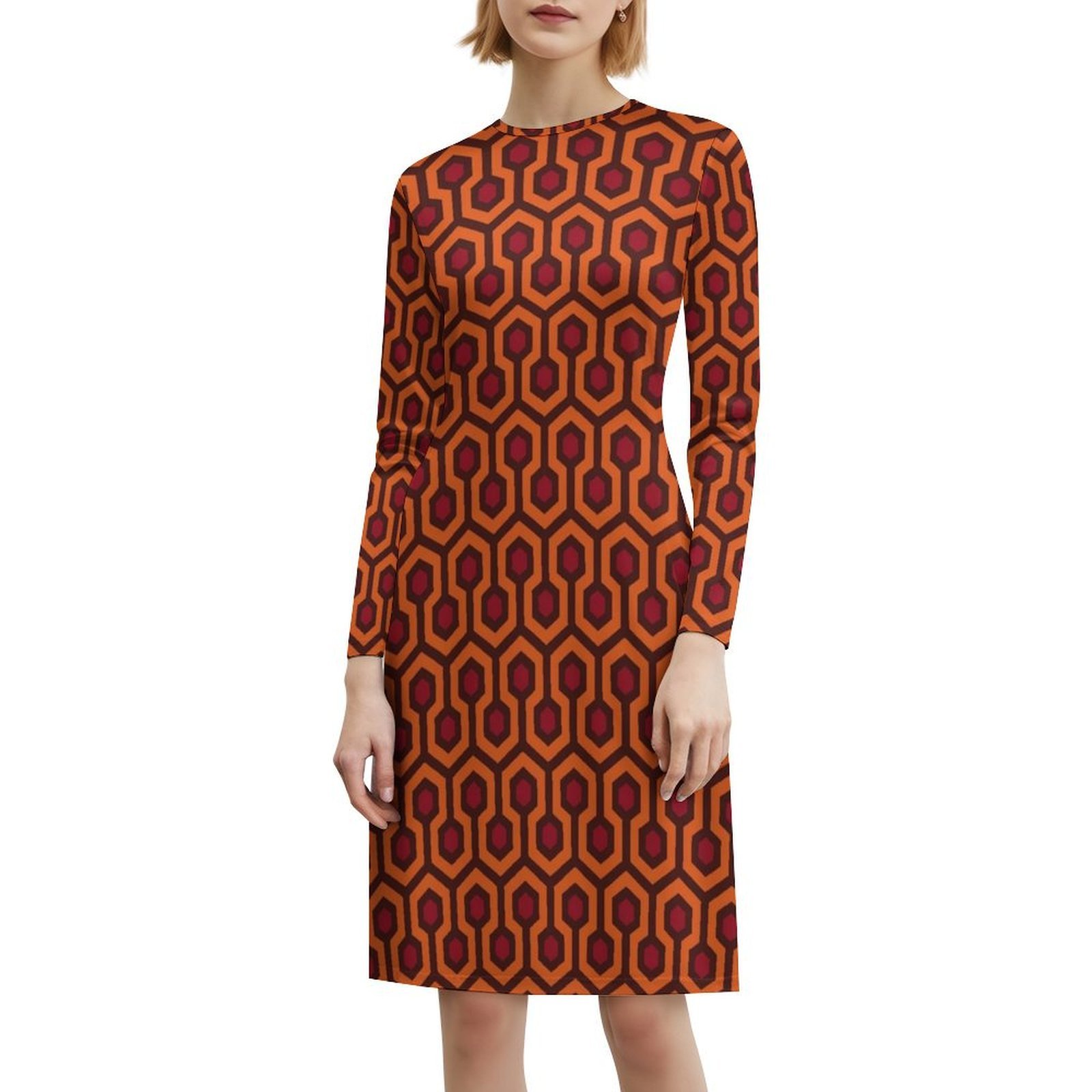 Summer Clothing For A Beach - Overlook Pattern Boho Chic Dress Elegant