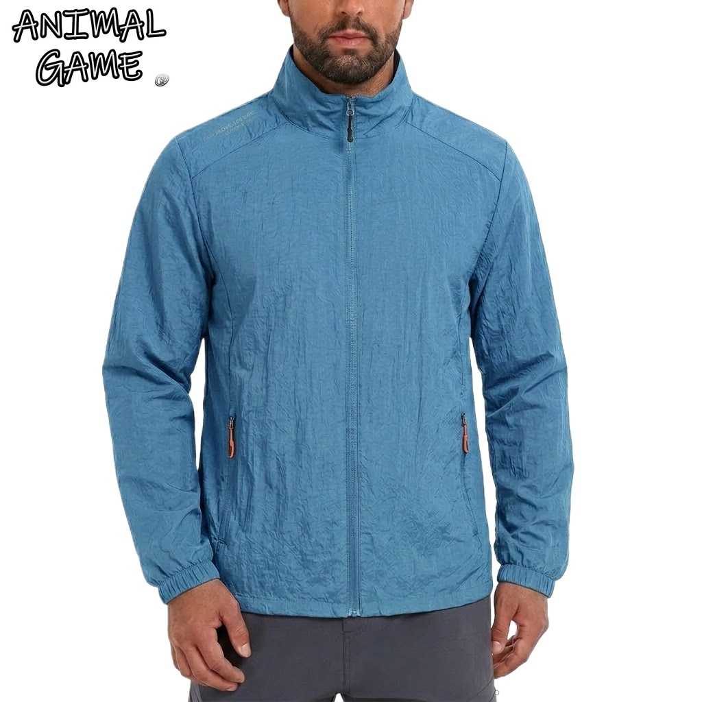 Summer Uv Clothing - Mens UPF50+ Performance Sunscreen Coats Breathable