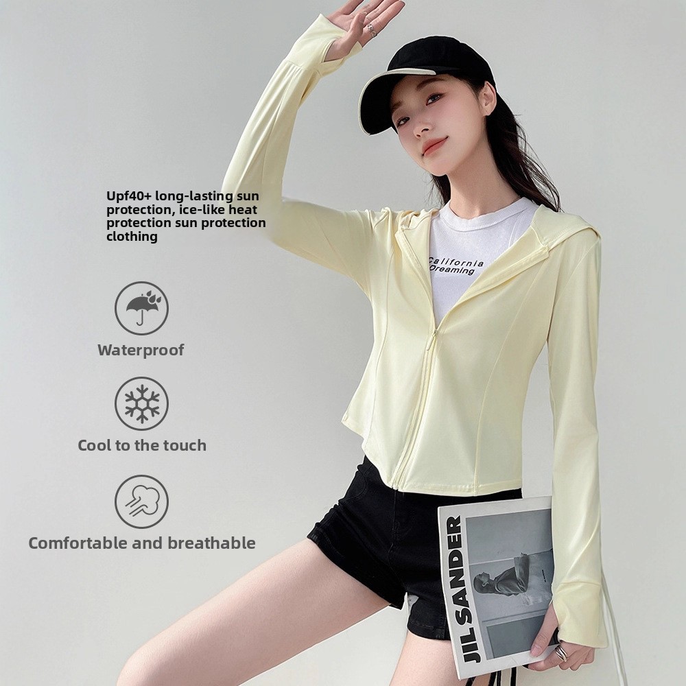 Summer Uv Clothing - Hooded Women's Sun Protection Clothing UV