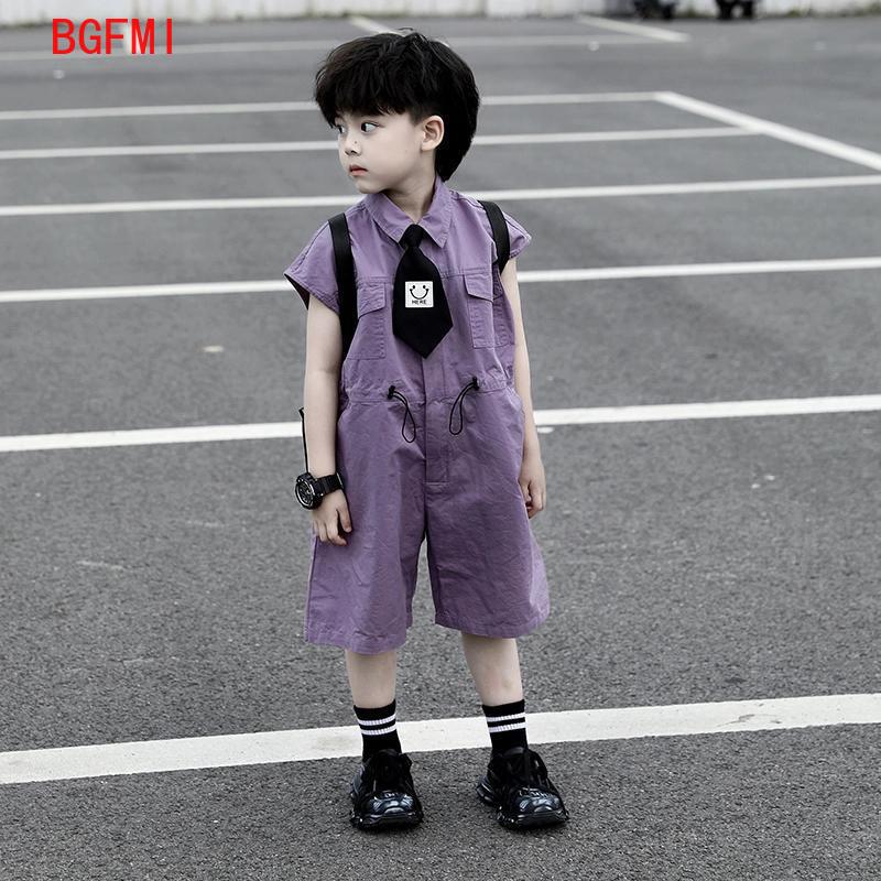 Summer Clothing Kids Boys - Kids Summer Shorts Overalls Capri Boys