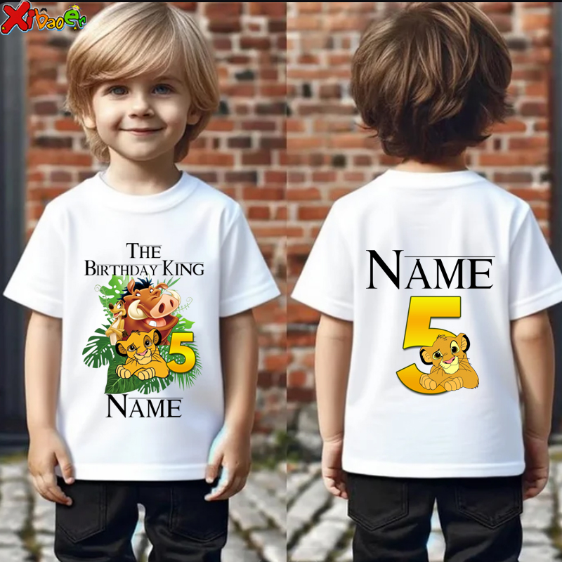 Summer Clothing Europe - Birthday Boy Shirts 5th Kids Matching