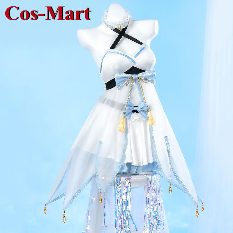 Summer Clothing For A Beach - Cos-Mart Game Genshin Impact Lumine Cosplay