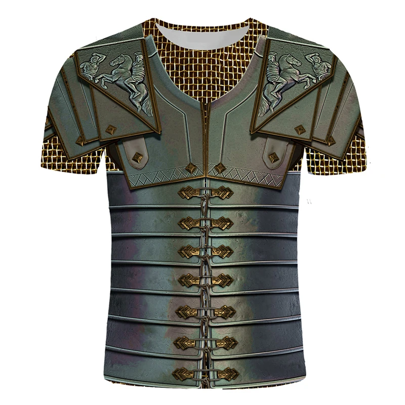 Summer Knights Clothing - Retro 3D Print Medieval Knight Armor