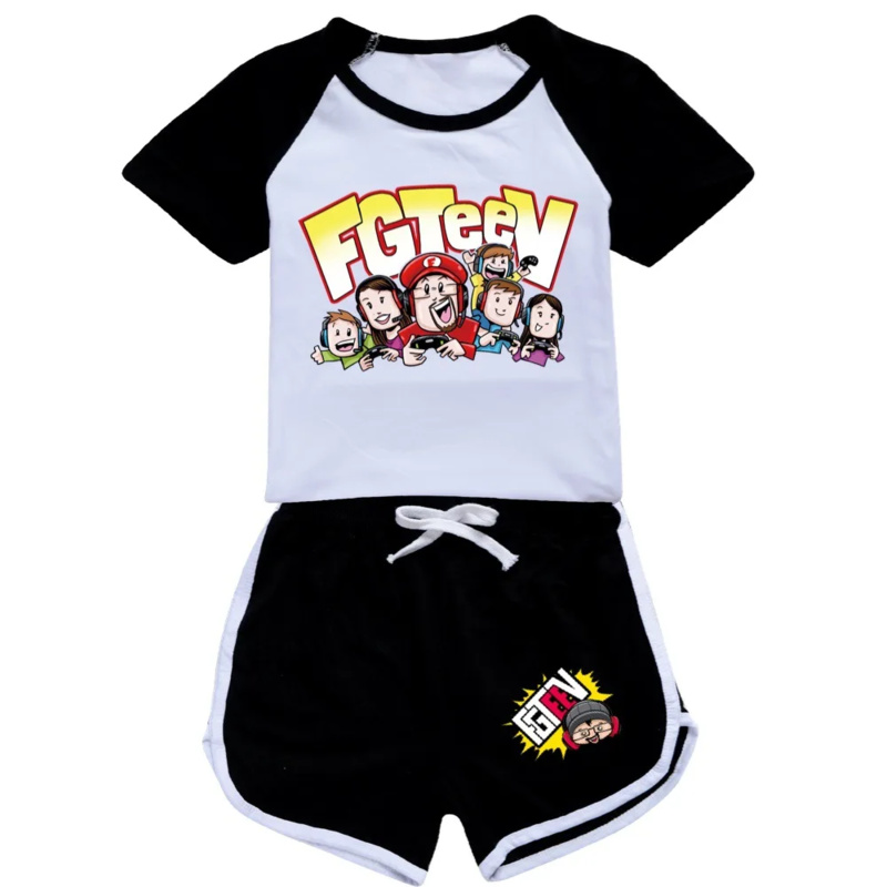 Summer Clothing Kids Boys - AIAI 2025Fgteeve Kids Clothes Boys Girls