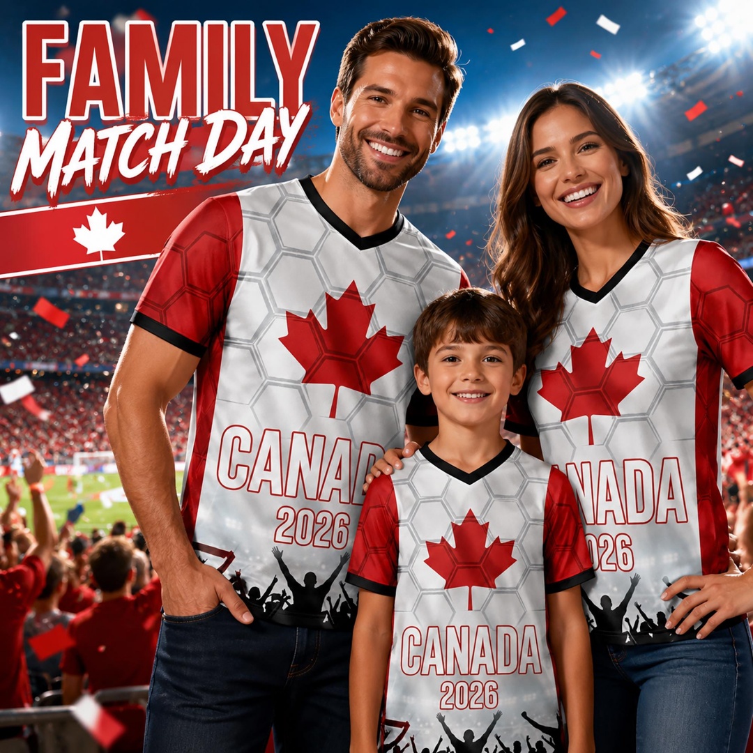 Summer Clothing Women Canada - 2026 Canada Soccer Jersey Unisex Fan