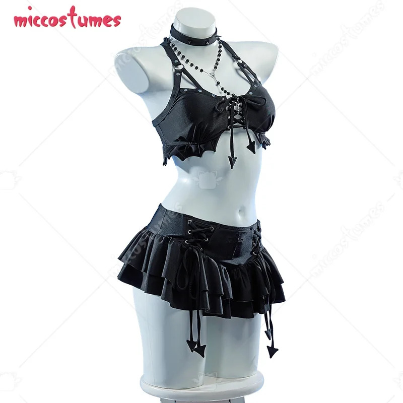 25COShaikyuu Women Goth Two Pi - Halter Neck Top 评论和价格