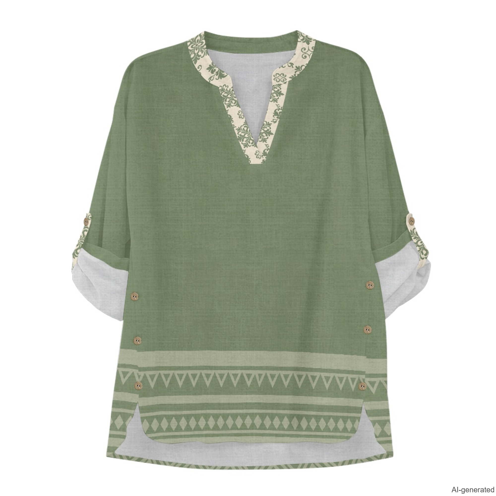 XIXIRIMIDO Women's Linen Blous - Summer Linen Clothing For Women 评论和价格