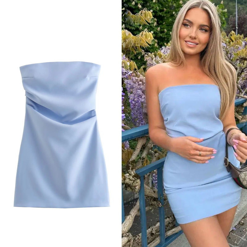 HXAO Dress Women Off Shoulder  - Summer Clothing Zara 评论和价格