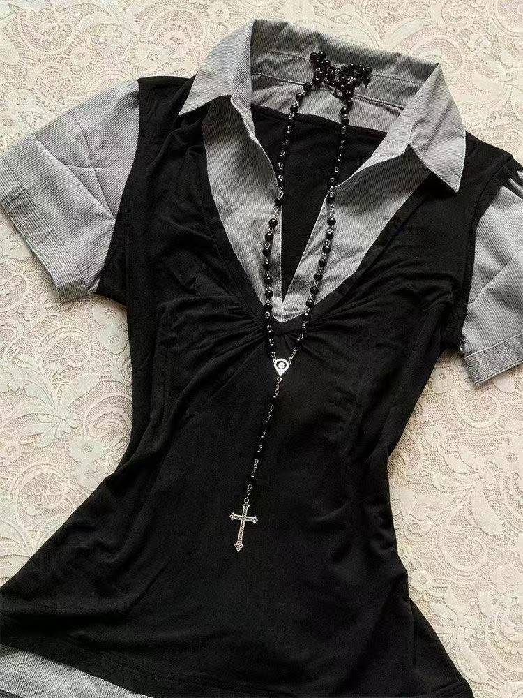 Fairy Grunge Aesthetic Tees Wo - Summer Clothing Japan 评论和价格