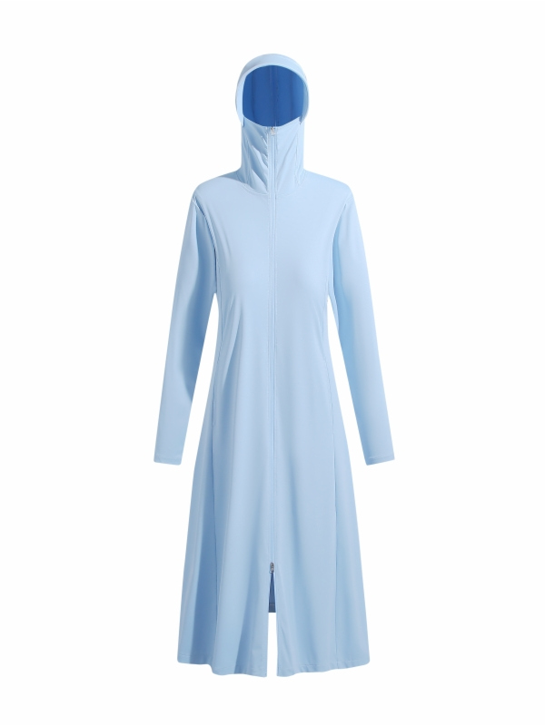 Long Lightweight Loose Ice Sil - Summer Uv Clothing 评论和价格