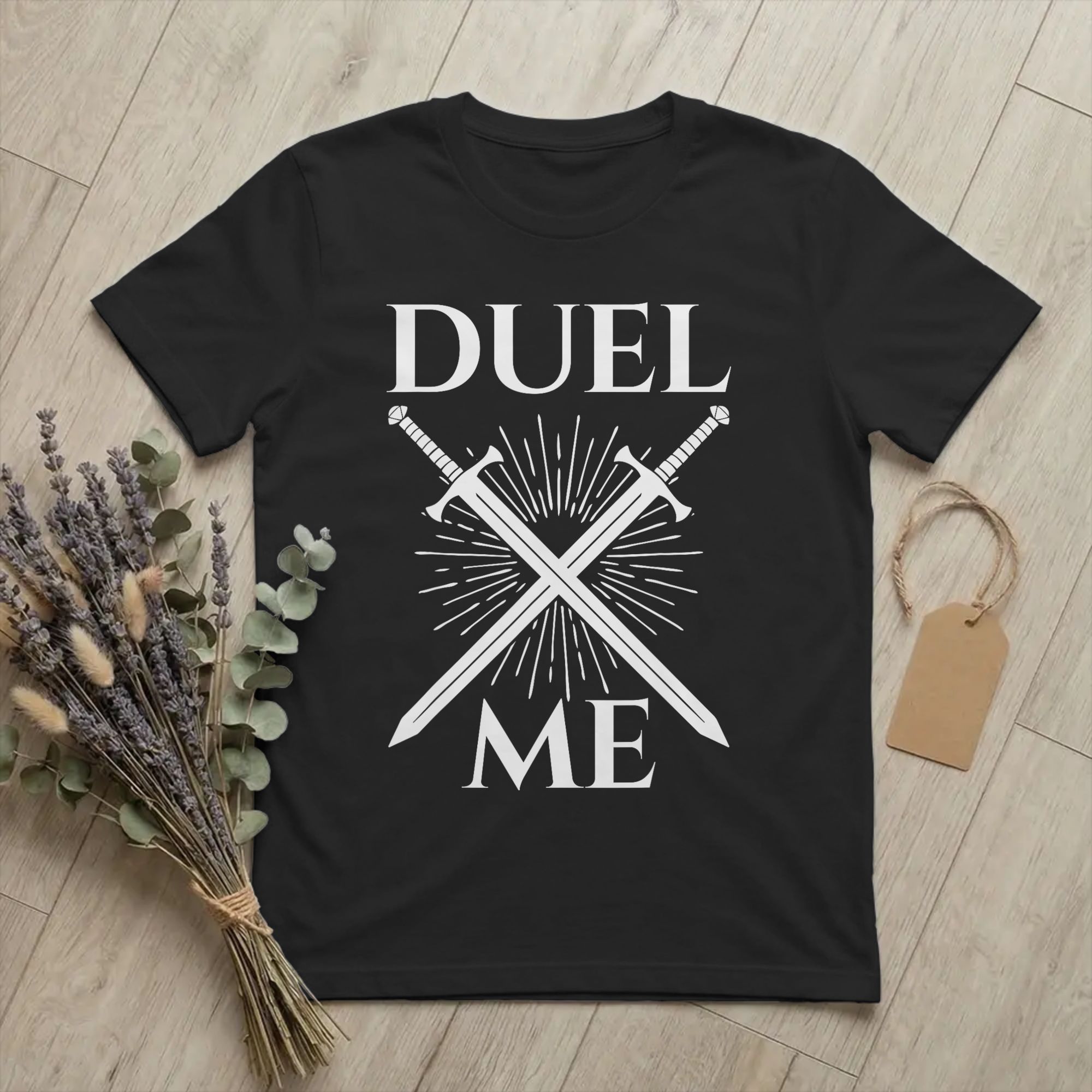 Duel Me Sword Fighting Men's T - Summer Knights Clothing 评论和价格