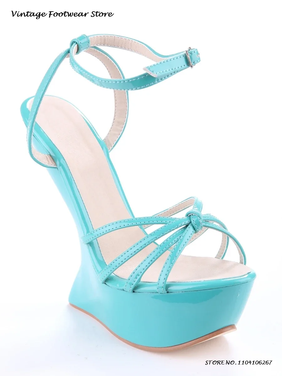 Candy Color Platform Strappy S - Summer Clothing Colors 评论和价格