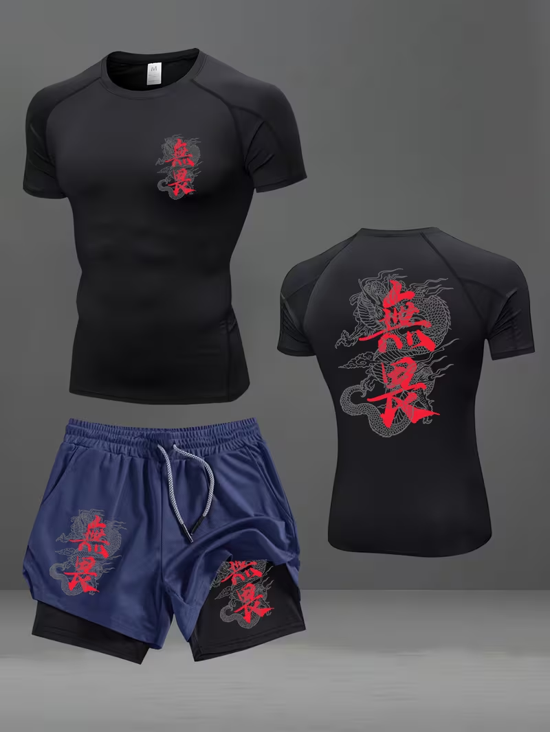 New men's slim fit suit quick  - Summer Hiking Clothing 评论和价格