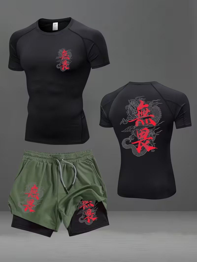 New men's slim fit suit quick  - Summer Hiking Clothing 评论和价格