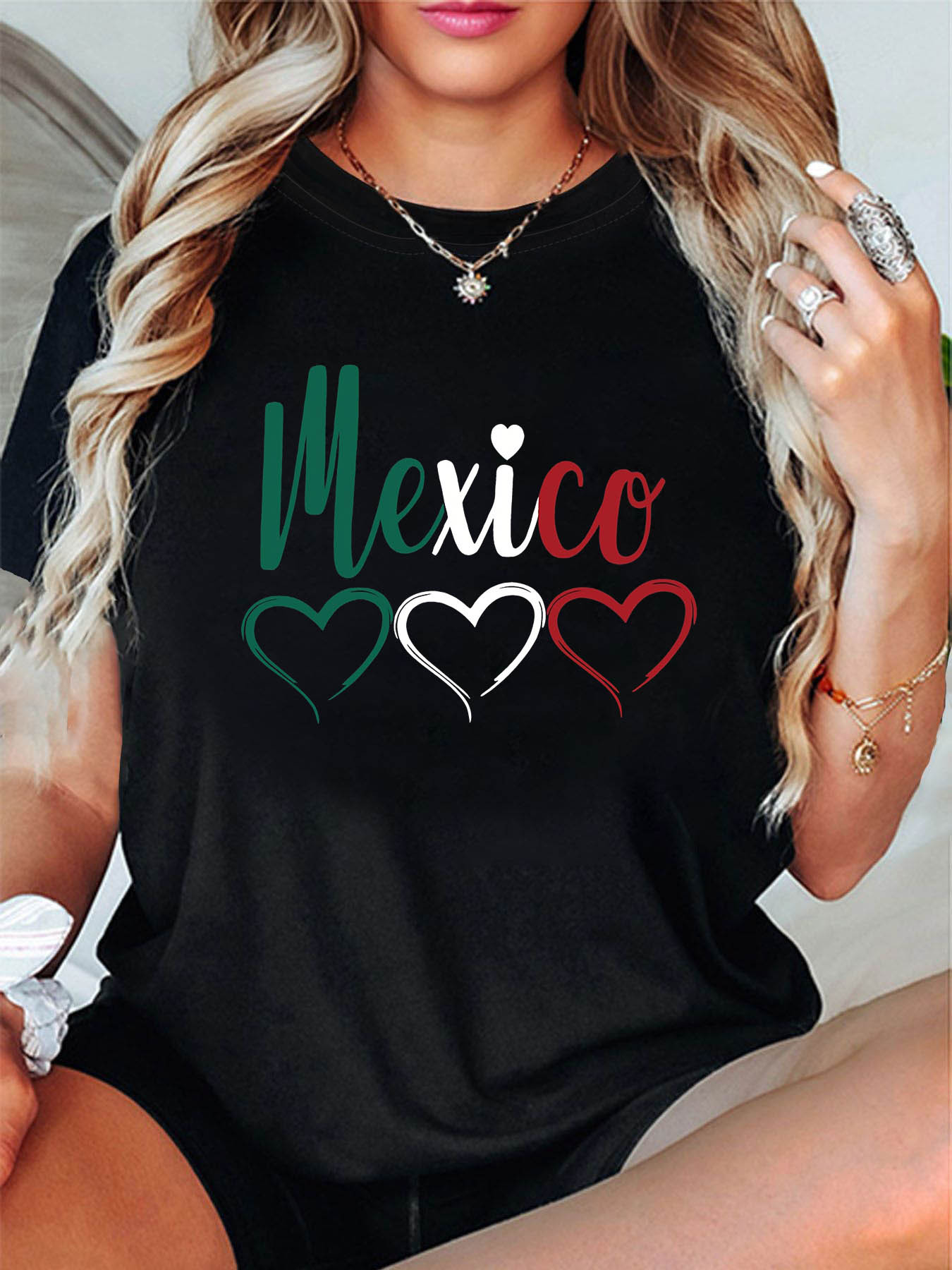 Crew Neck Casual Daily Top for - Summer Clothing Cartoon 评论和价格