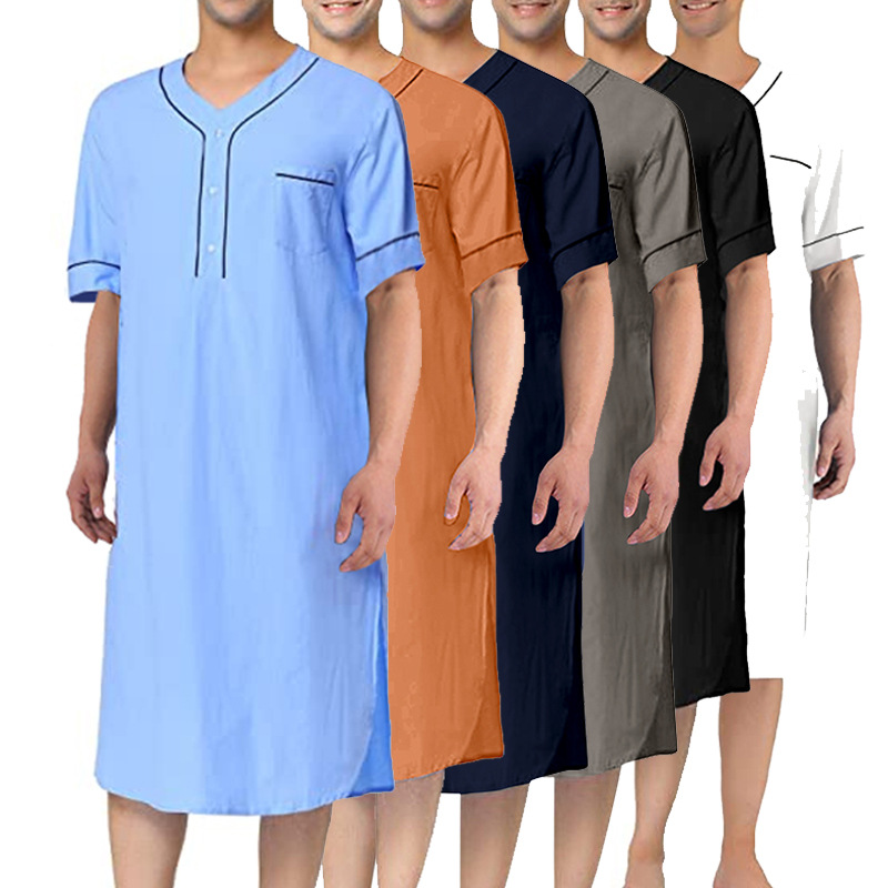 Summer Short Sleeve Men Thin N - Summer House Clothing 评论和价格