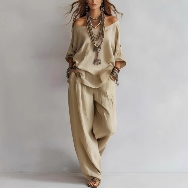 Summer New Casual Loose Linen  - Summer Linen Clothing For Women 评论和价格