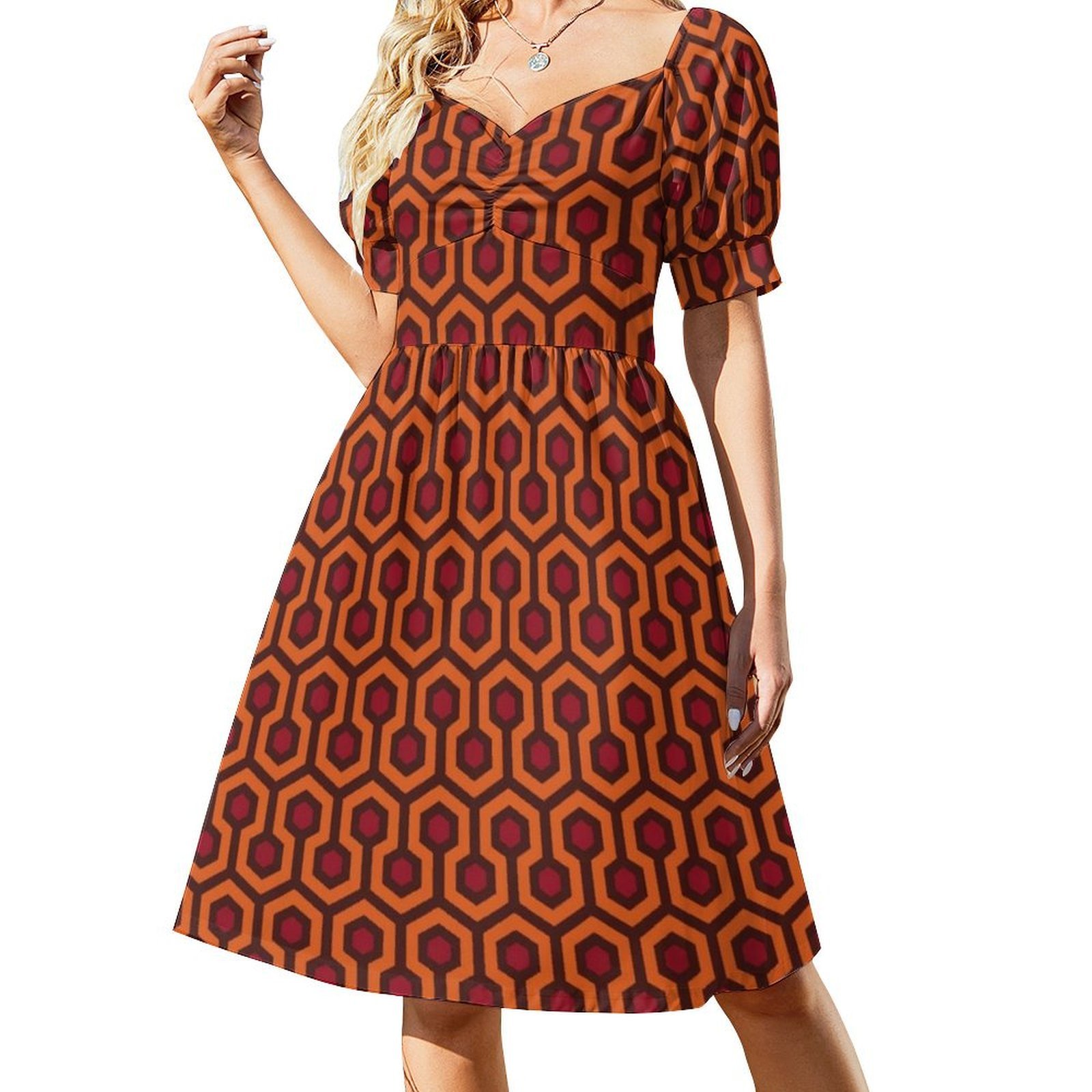 Overlook Pattern Boho Chic Dre - Summer Clothing For A Beach 评论和价格