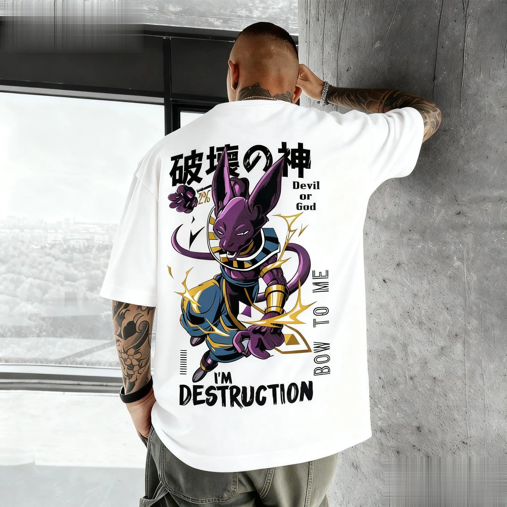 Dragon Ball Beerus Anime Graph - Japan Summer Clothing Women 评论和价格