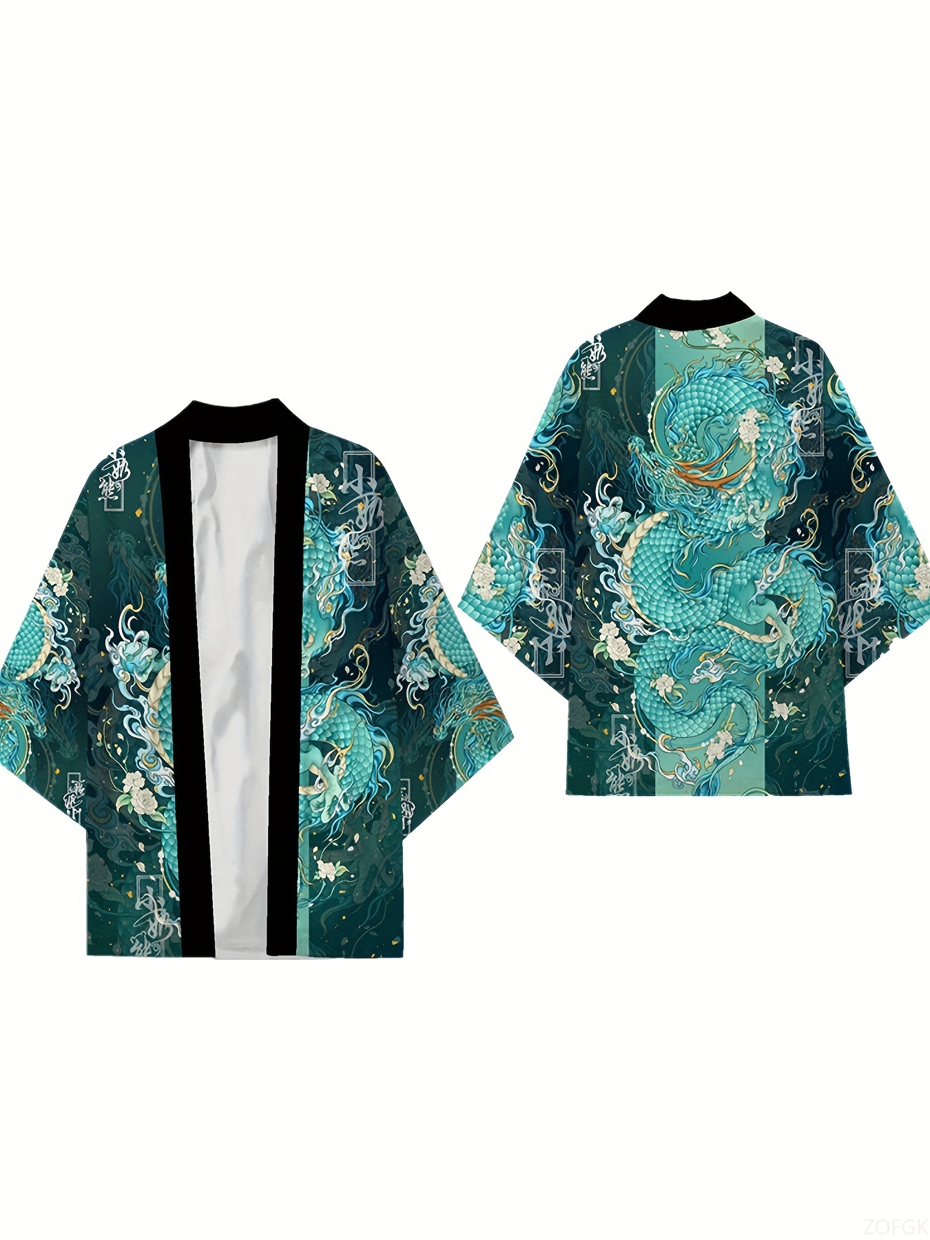 Unisex Kimono 3d Retro Long Pr - Yours Summer Clothing 评论和价格