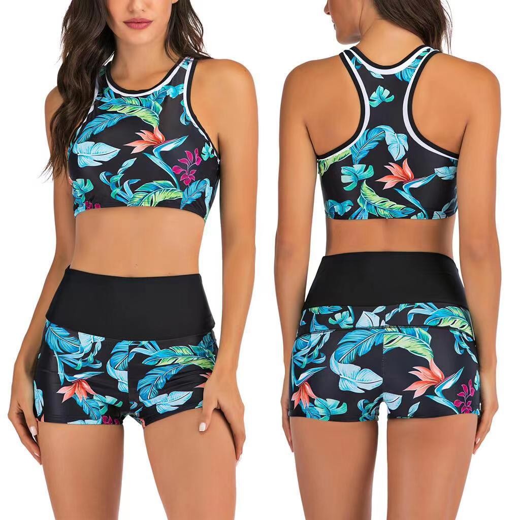 Y2K Bikini Woman Tankini With  - Halter Neck Top 评论和价格