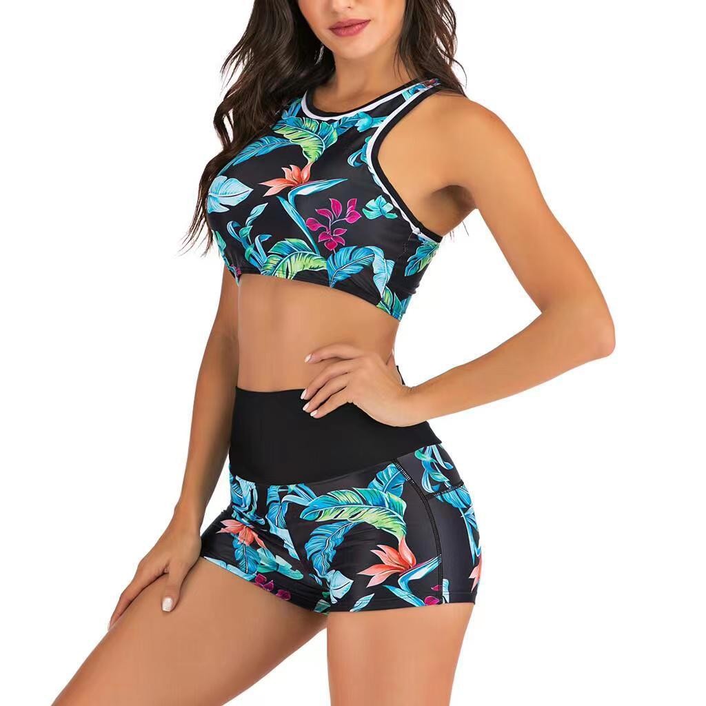Y2K Bikini Woman Tankini With  - Halter Neck Top 评论和价格