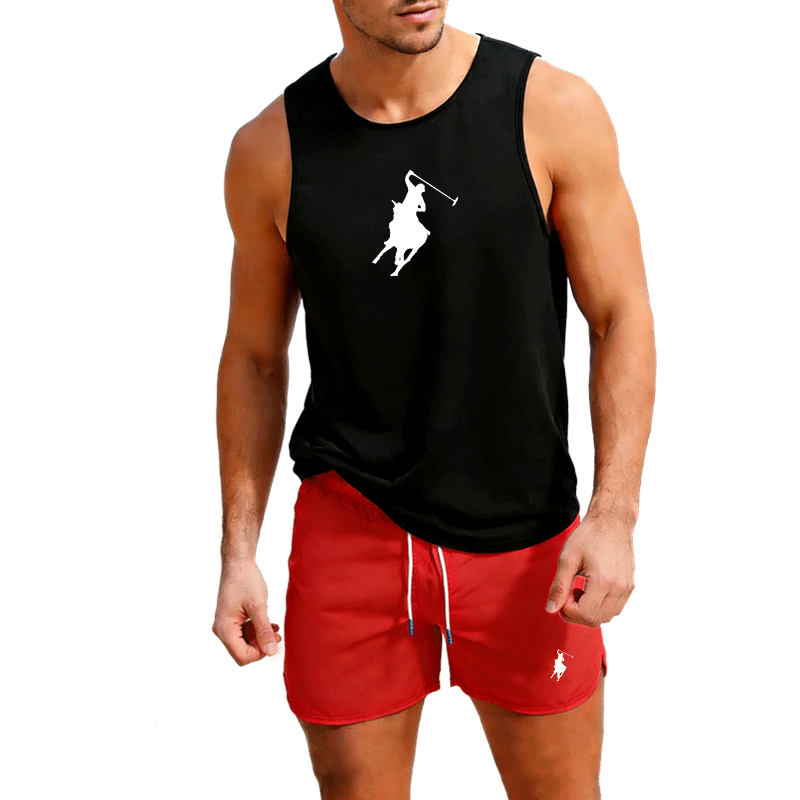 European Men Summer Vest and S - Summer Clothing 评论和价格