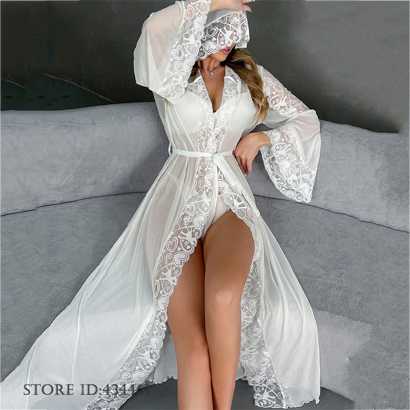 Sexy Perspective Mesh Bride We - Summer House Clothing 评论和价格