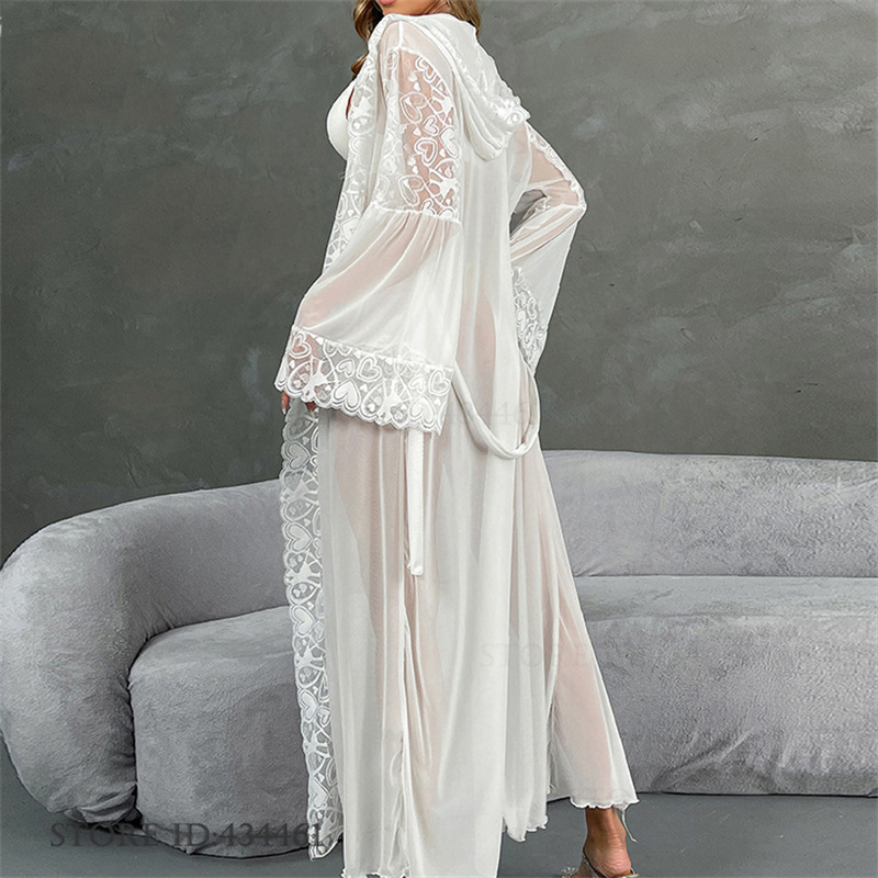 Sexy Perspective Mesh Bride We - Summer House Clothing 评论和价格