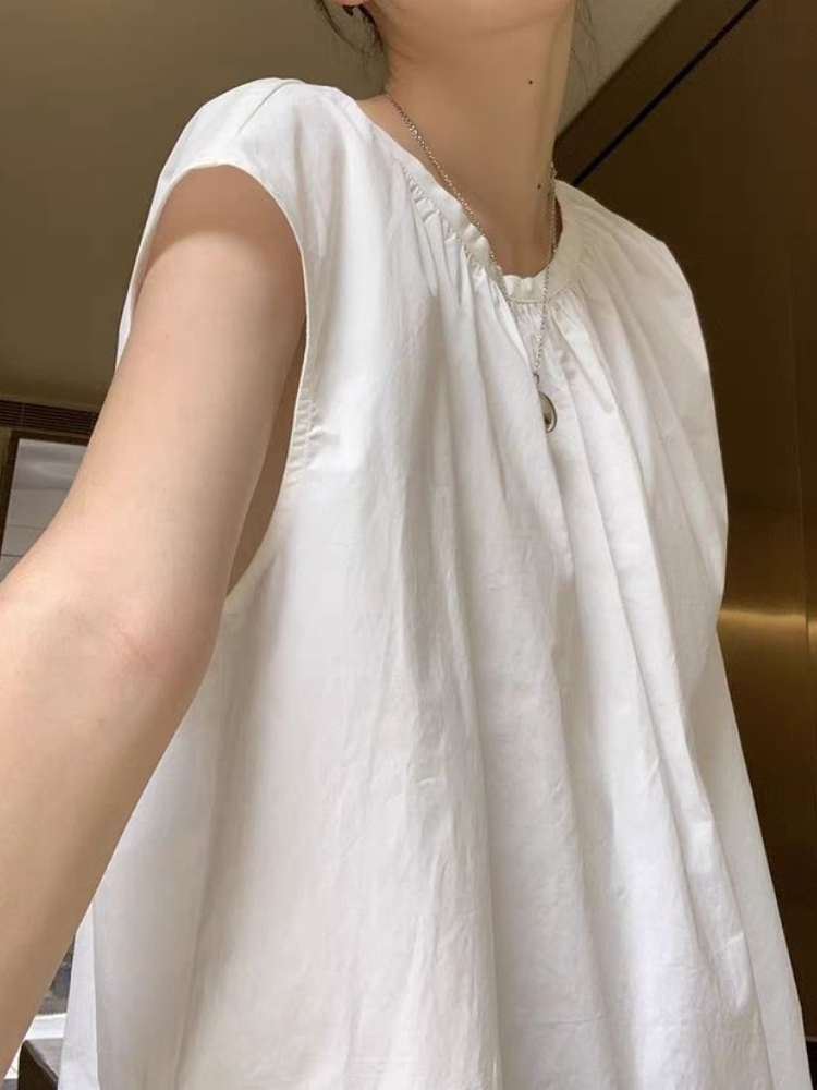 Sleeveless Blouses Women Vinta - Summer Linen Clothing For Women 评论和价格