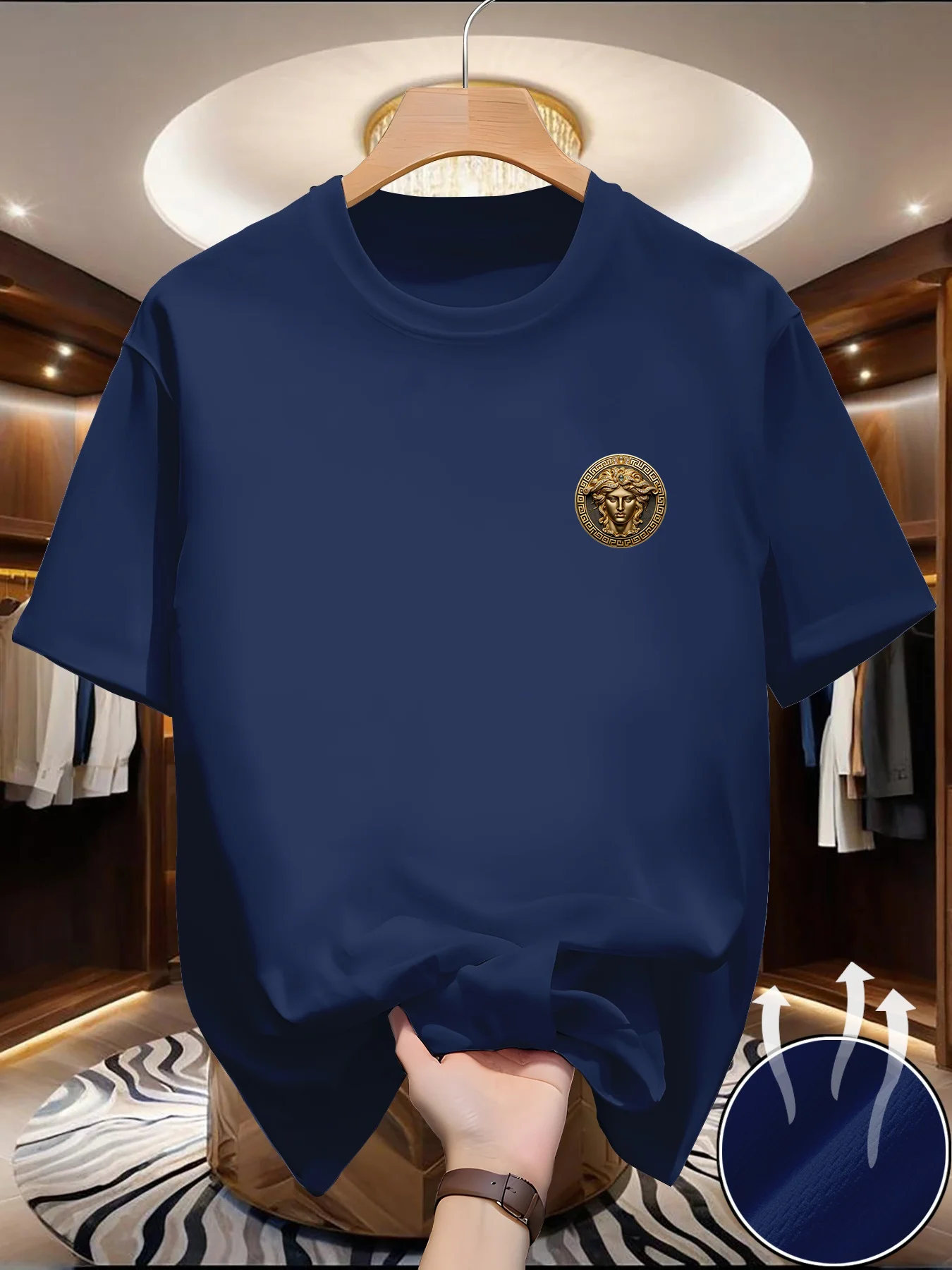 Men's Jewelry Girl Print T-shi - Summer Clothing Europe 评论和价格