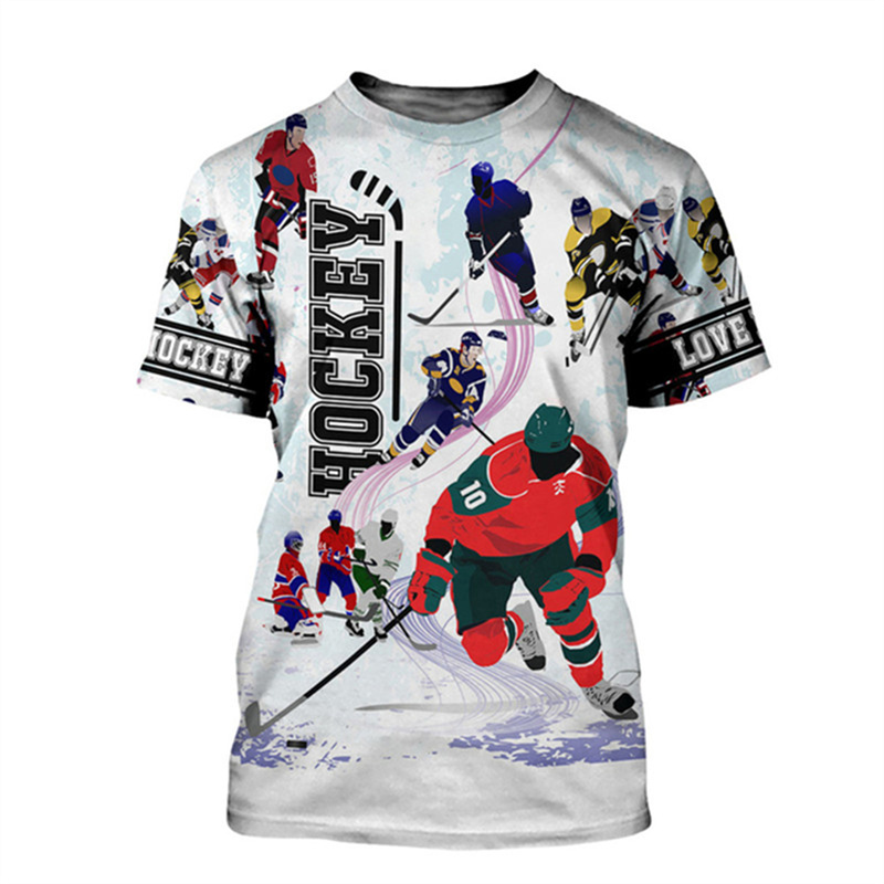 Canada Hockey Sports T-shirt F - Summer Clothing Women Canada 评论和价格