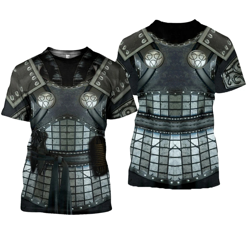 Knights Templar Graphic T-shir - Summer Knights Clothing 评论和价格