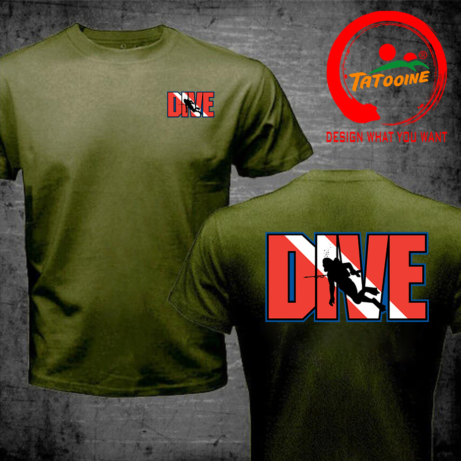 Awesome Scuba Drive T-Shirts M - Summer Clothing Drive 评论和价格
