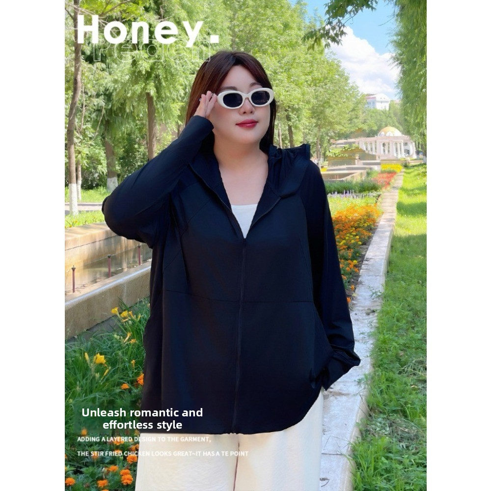 Fat Mm New Plus Size Ice Silk  - Summer Uv Clothing 评论和价格