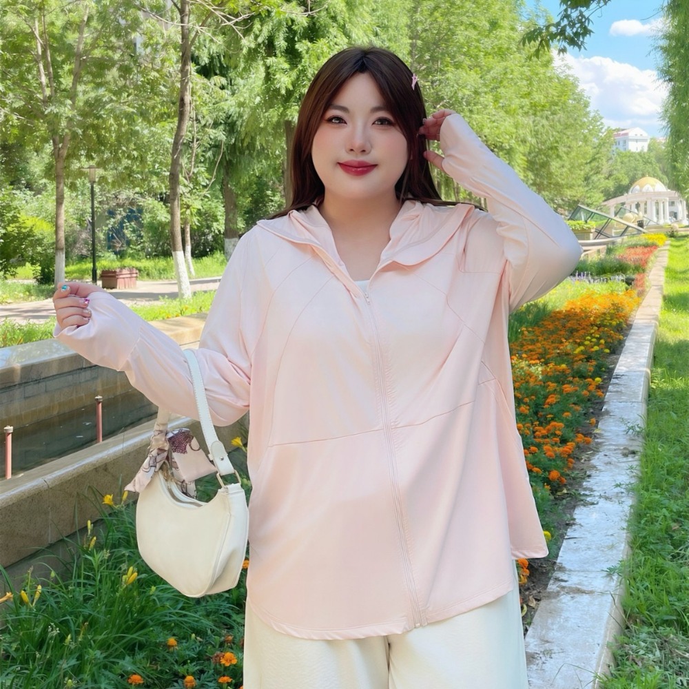Fat Mm New Plus Size Ice Silk  - Summer Uv Clothing 评论和价格