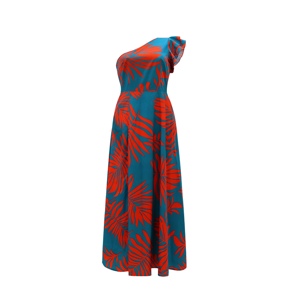 One Shoulder Tropical Print Ma - Summer Clothing Zara 评论和价格