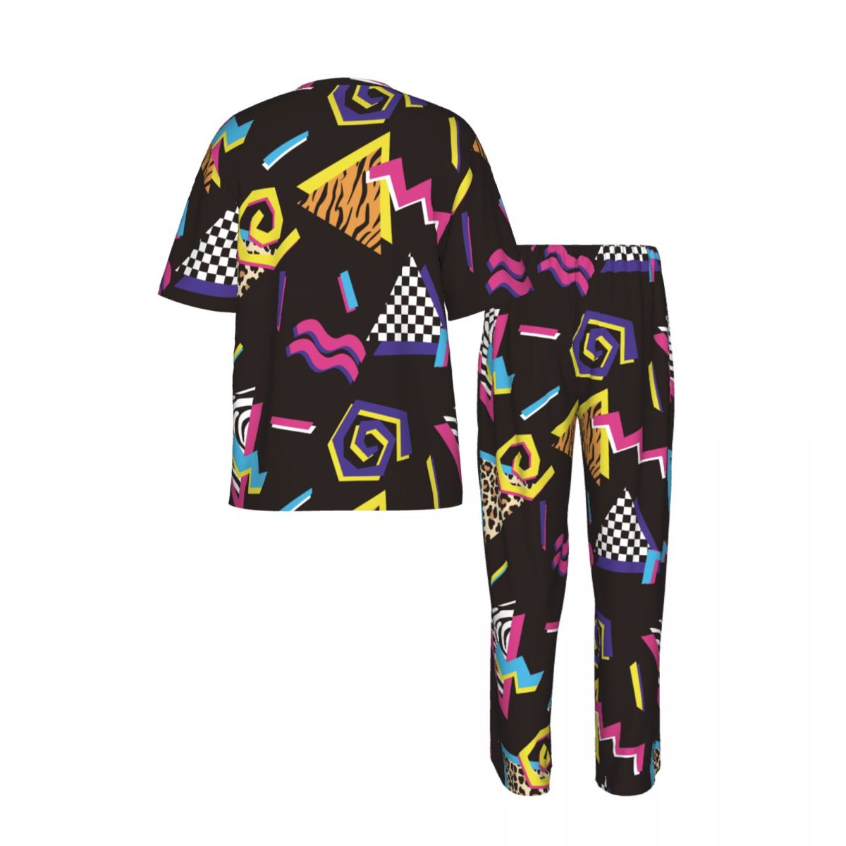Men Pajamas Suit Short Sleeved - Summer Clothing Styles Men 评论和价格