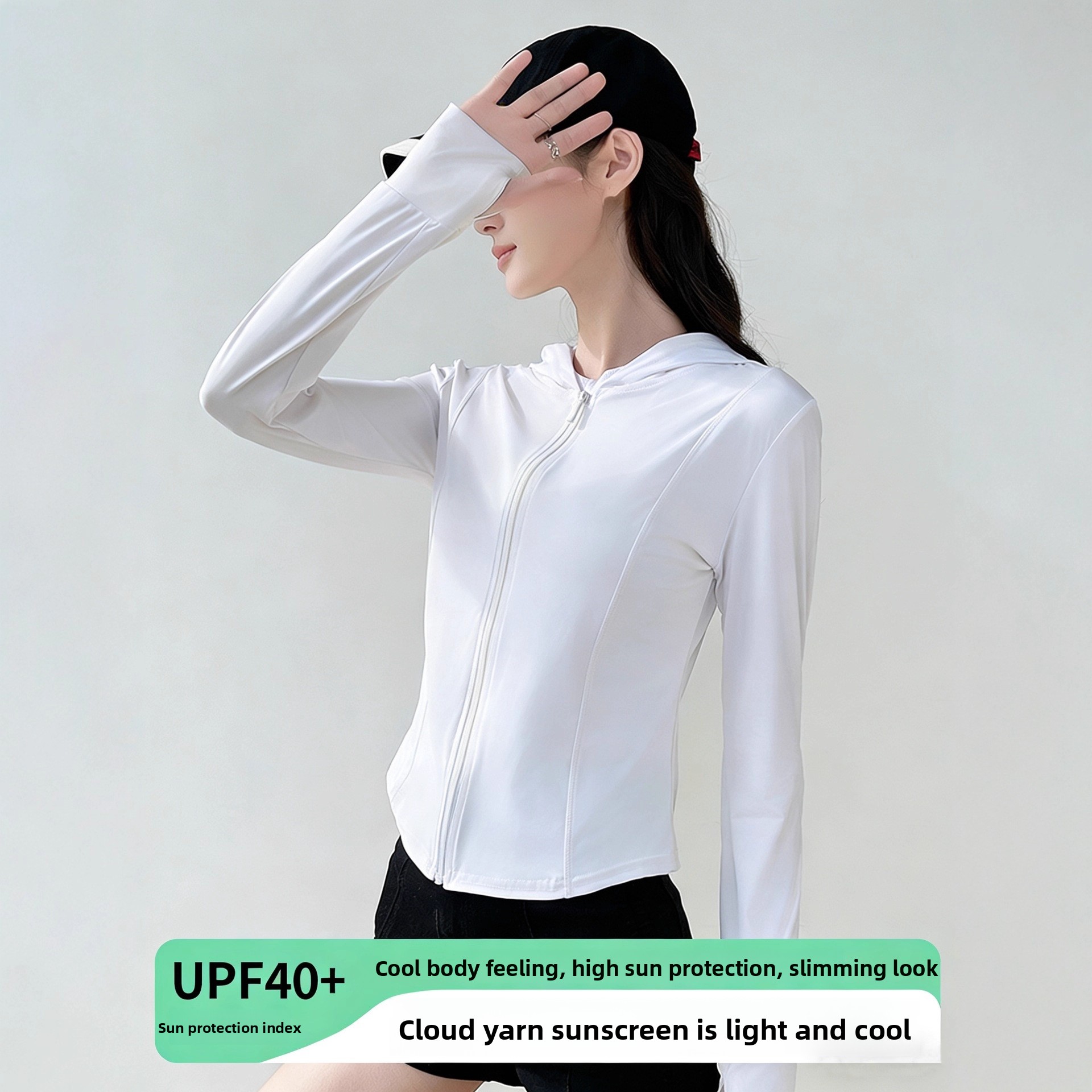 Hooded Women's Sun Protection  - Summer Uv Clothing 评论和价格