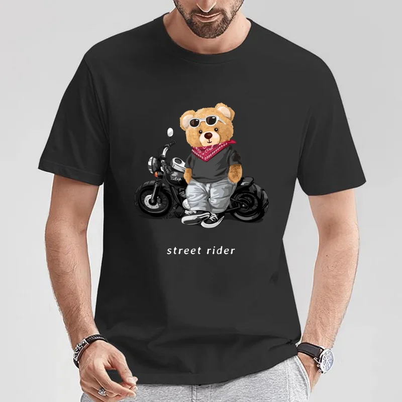 Motorcycle Lovers Street Teddy - Summer Knights Clothing 评论和价格