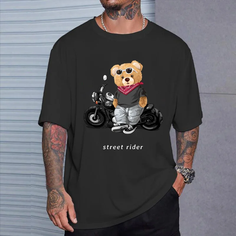 Motorcycle Lovers Street Teddy - Summer Knights Clothing 评论和价格