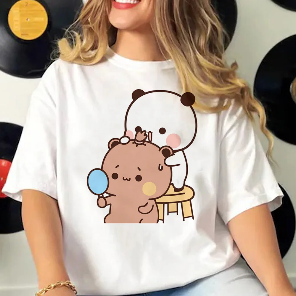 Bubu and Dudu T Shirt Women Co - Summer Clothing Cartoon 评论和价格