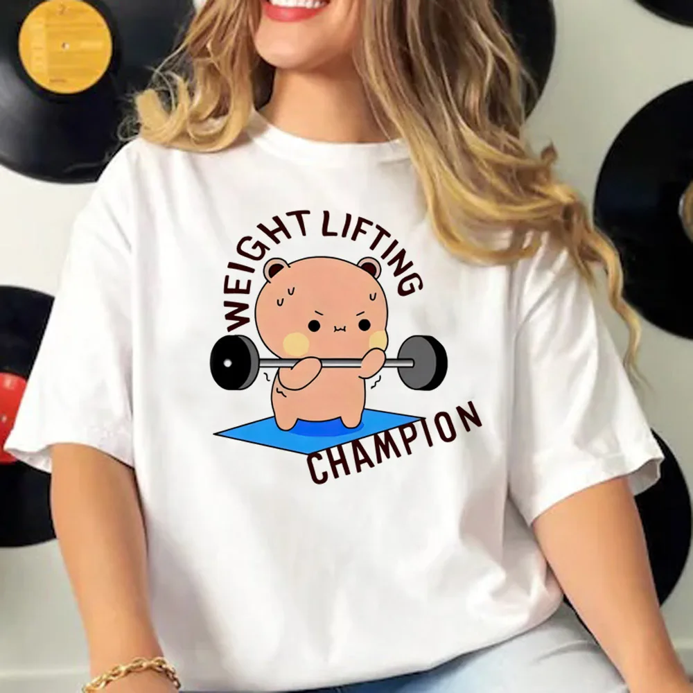 Bubu and Dudu T Shirt Women Co - Summer Clothing Cartoon 评论和价格