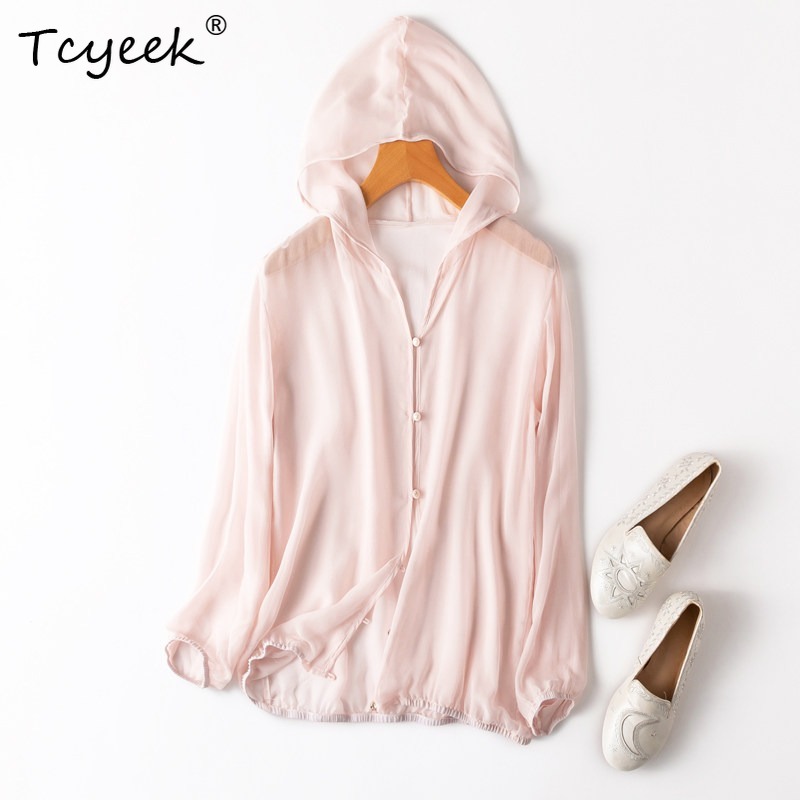 Tcyeek 100% Real Mulberry Silk - Summer Clothing 评论和价格