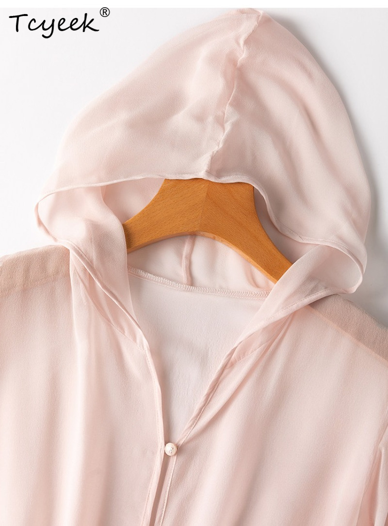 Tcyeek 100% Real Mulberry Silk - Summer Clothing 评论和价格